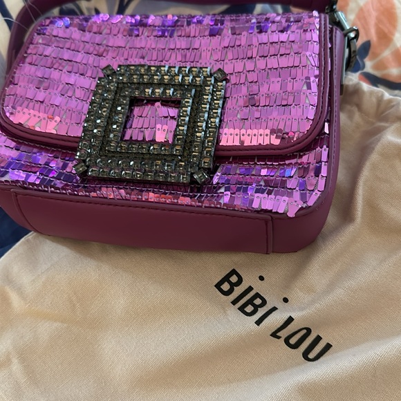 COPY - Bibi Lou sequin evening bag NWT and dust bag - Picture 6 of 6